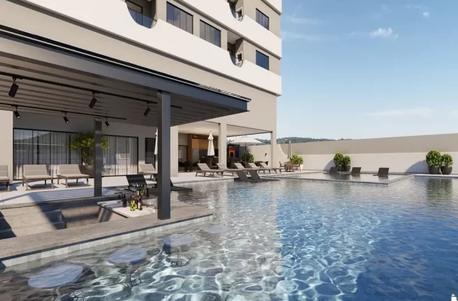 Imagem Apartamento à venda em Bombinhas, Bombas, com 2 quartos, 69m2