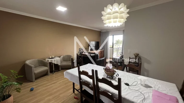 Imagem Apartamento Locação Mobiliado 3 Quartos 1 Suíte 134m² - Jardim Aquárius