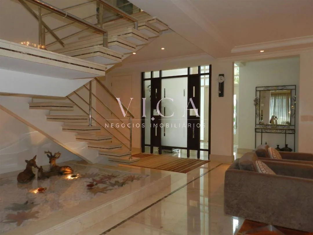 Imagem Casa 455m² mobiliada 5 suítes 4 vagas aluguel -R$ 44.901/mês Alphaville SP