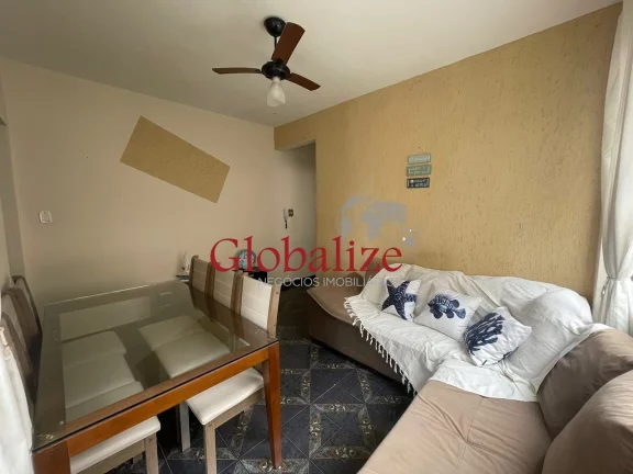 Imagem Apartamento à venda na praia,1 dormitório, Aparecida em Santos com vaga coletiva. R$425.000,00