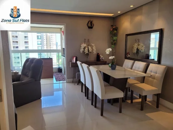 Imagem Apartamento Alto Padrão à Venda No Brooklin Com 3 Suítes, Varanda Gourmet e 2 Vagas