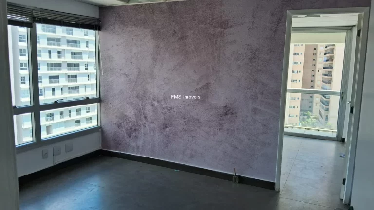 Imagem Conjunto Comercial de Alto Padrão no Brooklin Paulista, São Paulo-SP: 2 Salas, 1 Vaga de Garagem, 37m² de Área