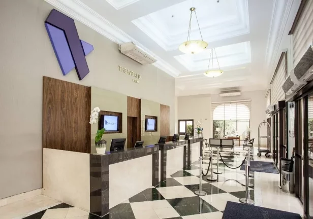 Imagem Flat disponível para venda no The World Hotels na Vila Olímpia, com 30m², 1 dormitório e 1 vaga