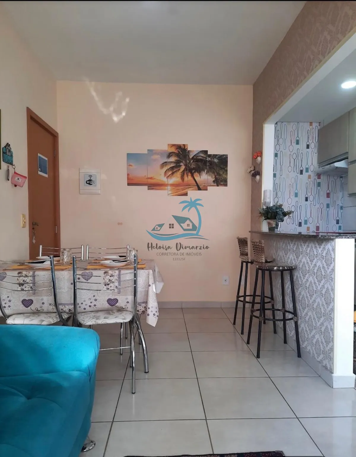 Imagem Apartamento mobiliado com 2 dormitórios a venda em Ubatuba.