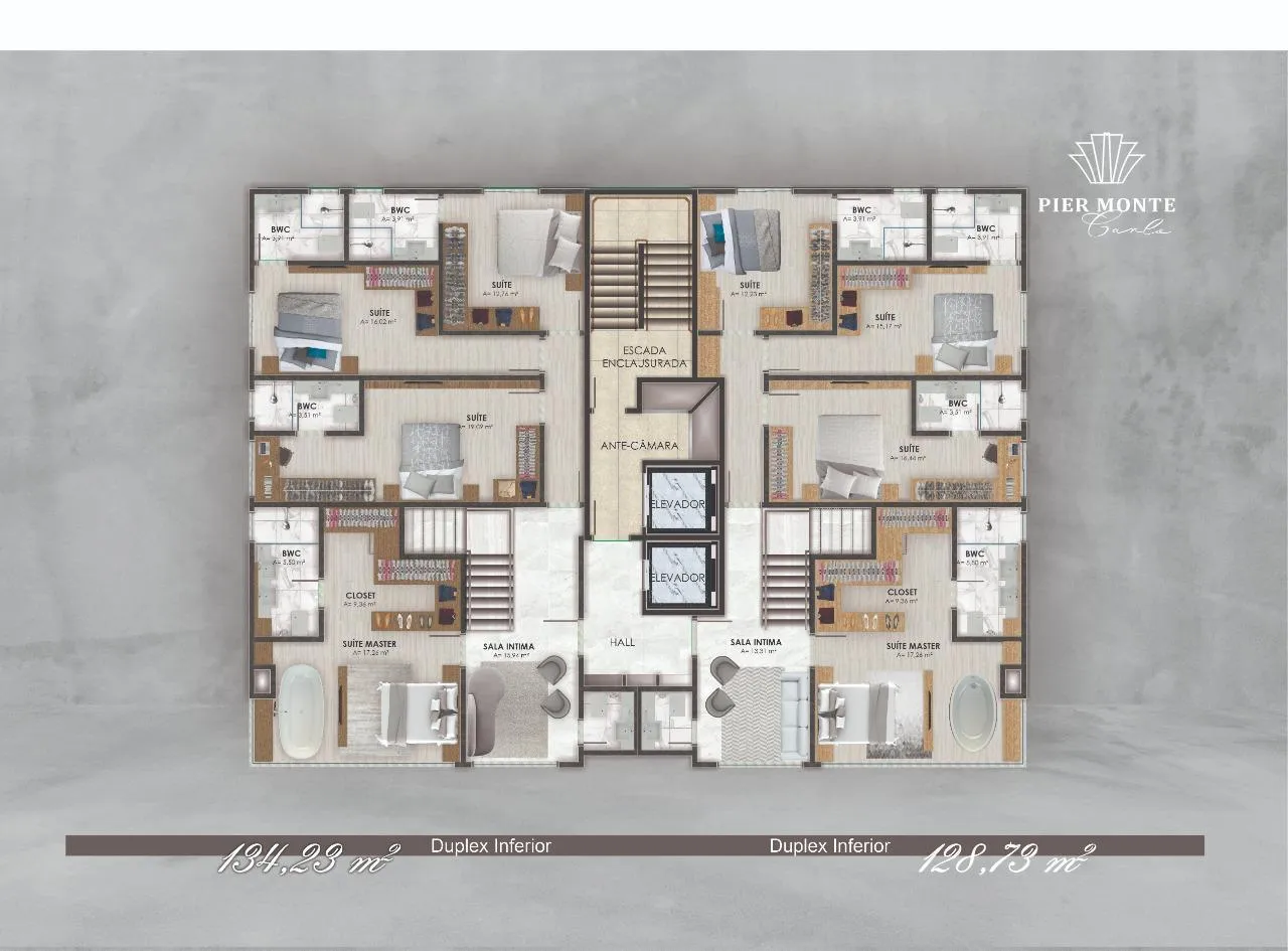 Imagem Apartamento com vista para o mar à venda com 130m2 por R$ 2.000.000,00