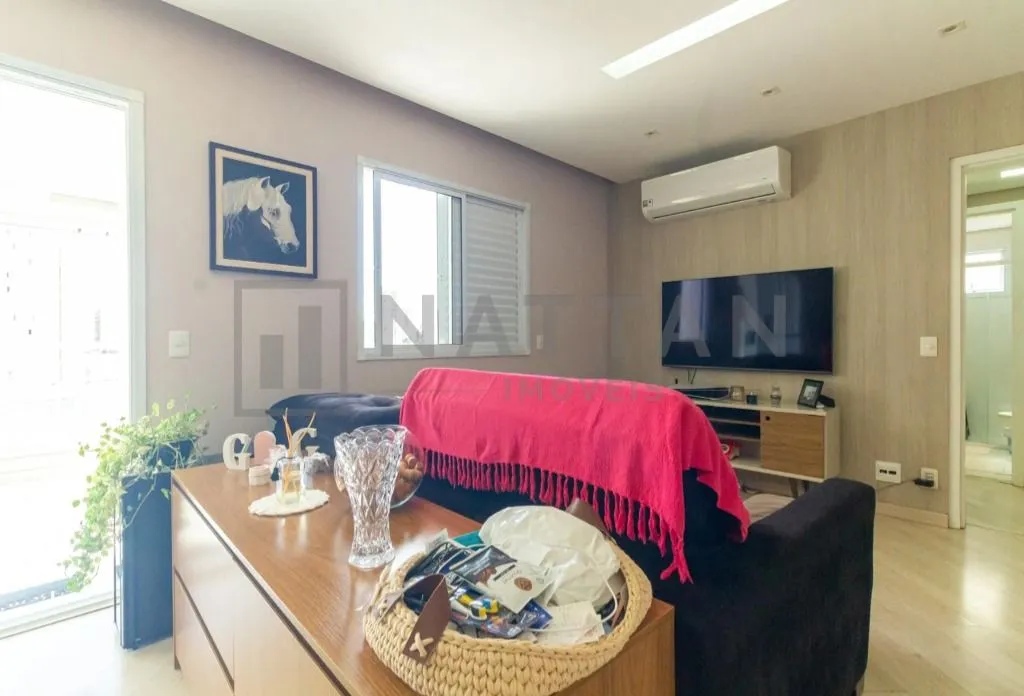 Imagem Apartamento mobiliado com 2 dormitórios no Tatuapé, 102 m², suíte, varanda e 2 vagas