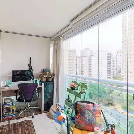 Imagem Apartamento para venda em Campo Belo com 1 quarto, sendo 1 suíte, 59m²