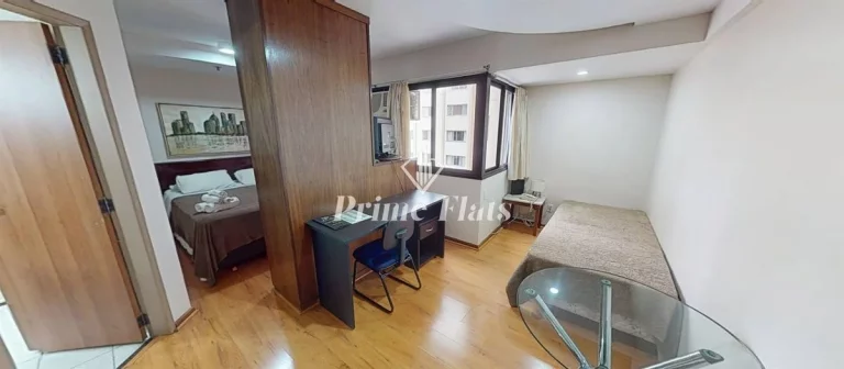 Imagem Apartamento disponível para venda no Hotel Premium Flats Berrini no Brooklin, com 34m² e 1 dormitório