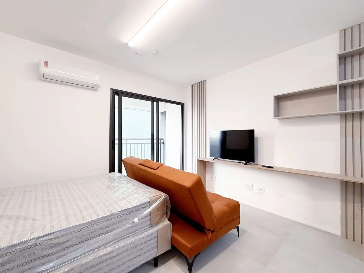 Imagem Apartamento com 1 Quarto para alugar, 27m² - Perdizes