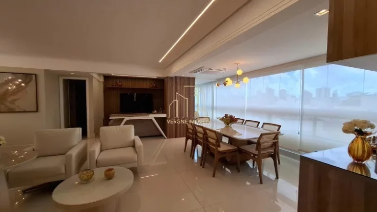 Foto do imóvel Apartamento de luxo com vista mar e 4 quartos na Pituba, Salvador-BA: 3 suítes, 3 salas, 4 banheiros, 2 vagas de garagem!