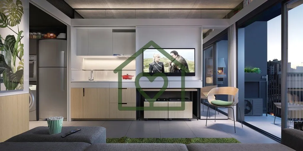 Imagem Pronto para morar. Visite os NOVOS DECORADOS. Studios de 28m² a 36m² privativos e coberturas duple...