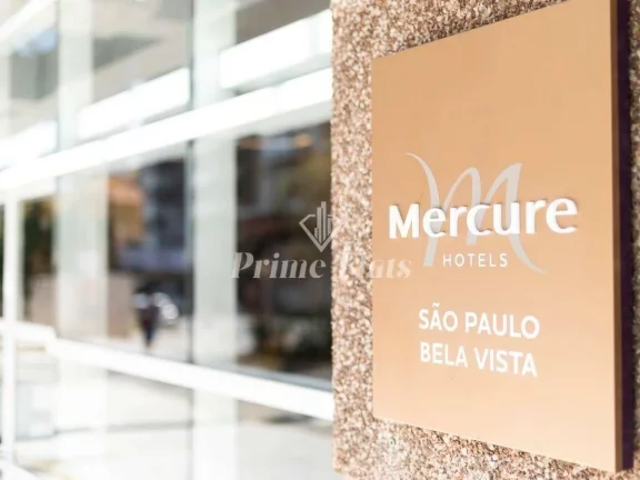 Imagem Flat disponível para venda no Mercure São Paulo Bela Vista, com 28m², 1 dormitório e 1 vaga de garagem