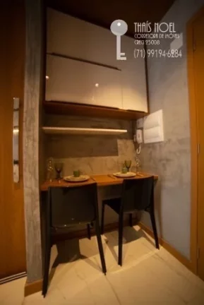 Imagem ALUGUEL RESIDENCIAL - LINDO FLAT MOBILIADO E DECORADO NO SMART FAROL DA BARRA, PRÉDIO NOVÍSSIMO E COMPLETO