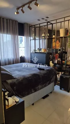 Imagem Flat disponível para locação no The First Free Flex Residence, com 49m², 1 dormitório e 2 vagas