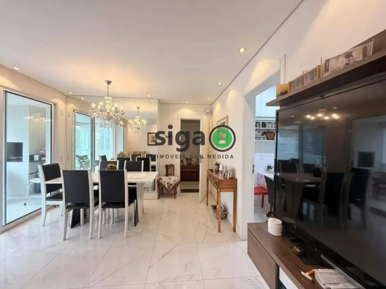 Imagem Apartamento à venda no Brooklin, 116m², 3 suítes, varanda gourmet, pronto para morar