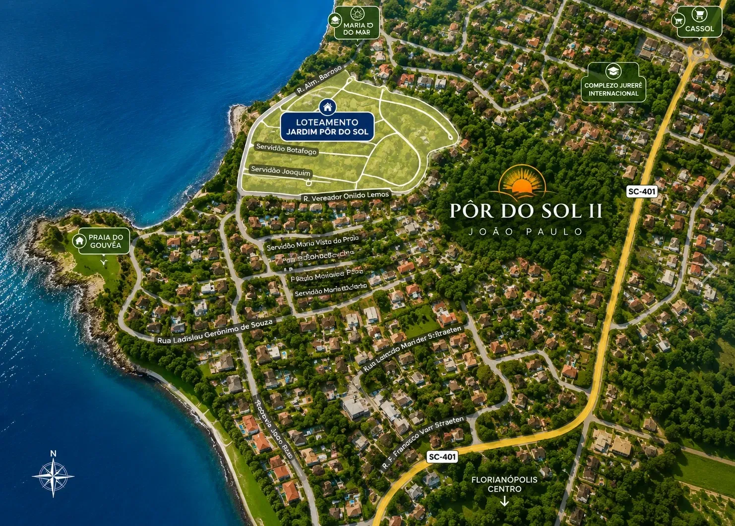 Imagem Sobrado com 4 Quartos à Venda, Locação ou Temporada, 266 m² em João Paulo - Florianópolis