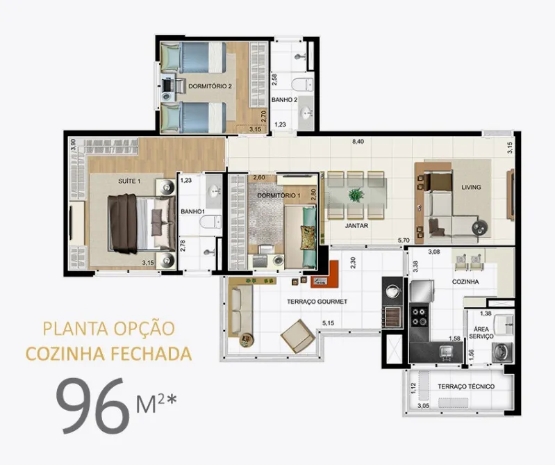 Imagem Edifício Master Patriani São Bernardo do Campo Sp, apartamento para alugar e vender com 2 quartos em São Bernardo do Campo Sp