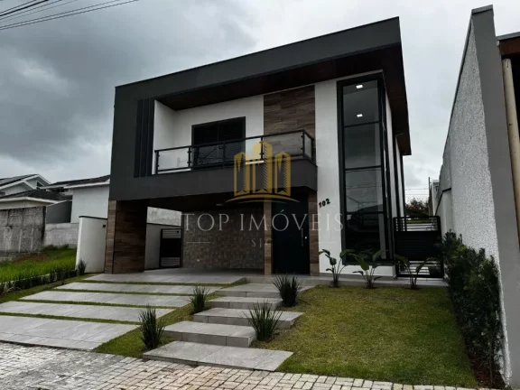Imagem SOBRADO NOVO | ALTO PADRÃO | 4 DORMITÓRIOS | PISCINA | ZONA NORTE – CONDOMÍNIO MANTIQUEIRA – SJC