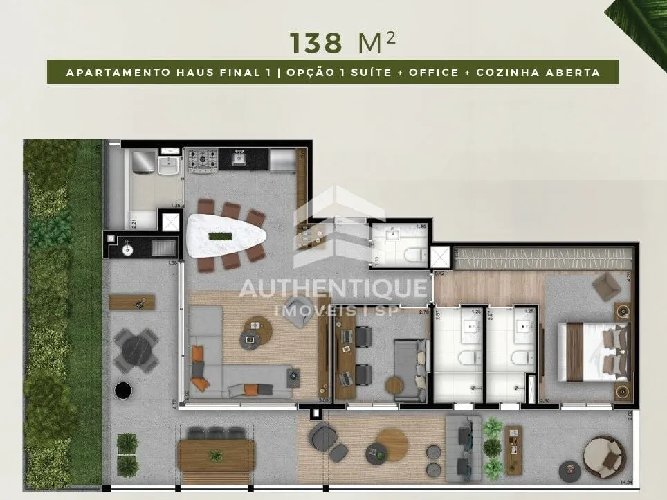 Imagem GARDENER BROOKLIN - Apartamento à venda em São Paulo/SP