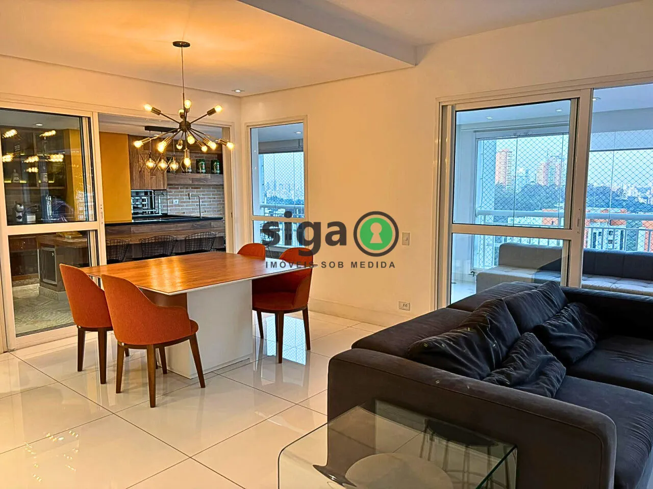 Imagem Apartamento de 200m2, com 3 suites e 3 vagas à venda no Panamby