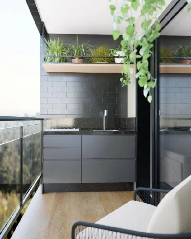 Imagem Flat de 24 m² com varanda em Intermares, Cabedelo. Condomínio com piscina, espaço gourmet, academia e excelente localização a poucos passos da praia.