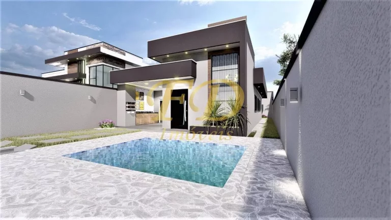 Imagem Casa com Piscina Terra Preta / Financiamento Bancário