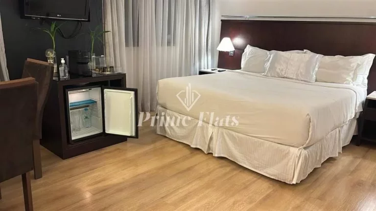 Foto do imóvel Flat disponível para venda no Innside by Melia São Paulo Iguatemi no Itaim Bibi, com 29m², 1 dormitório e 1 vaga de garagem em Rua Iguatemi