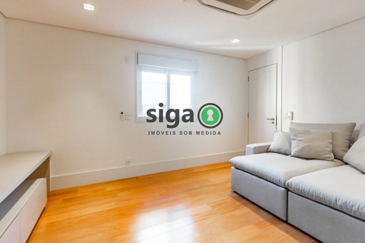 Imagem Apartamento Alto Padrão no Itaim Bibi de 3 Quartos com 5 Vagas - 275m² à Venda.