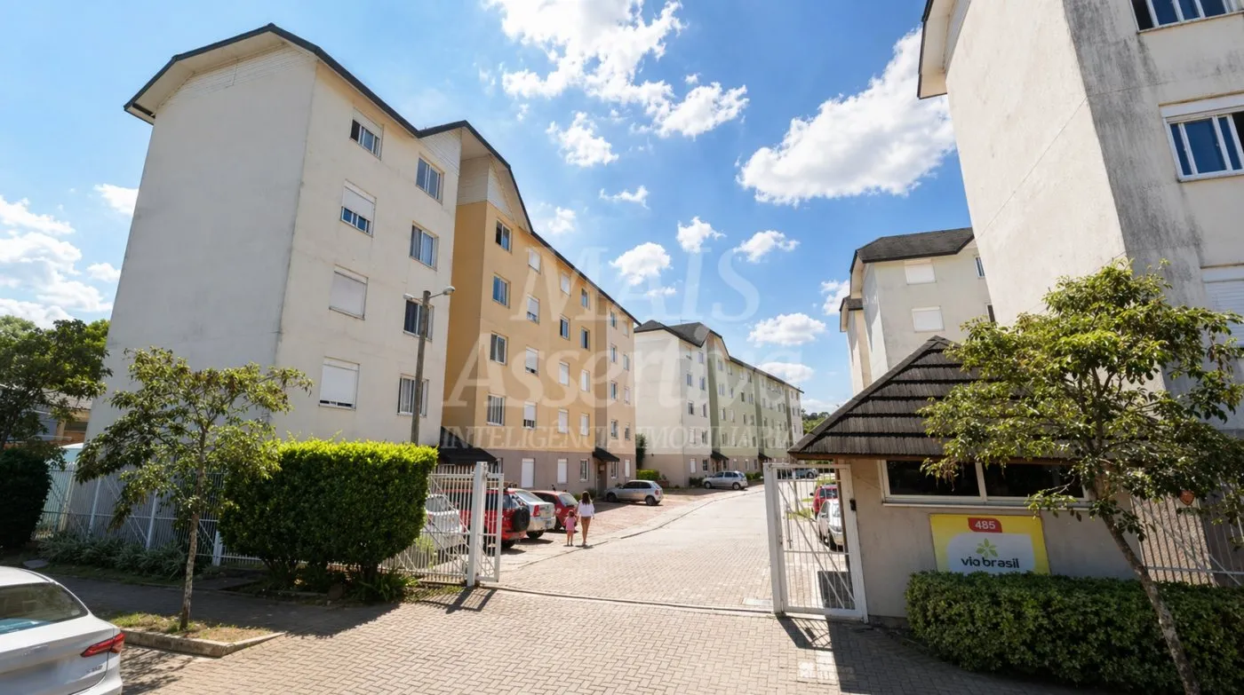 Foto do imóvel Apartamento semi mobiliado para venda, no condomínio Residencial Via Brasil, bairro São Jorge em NH