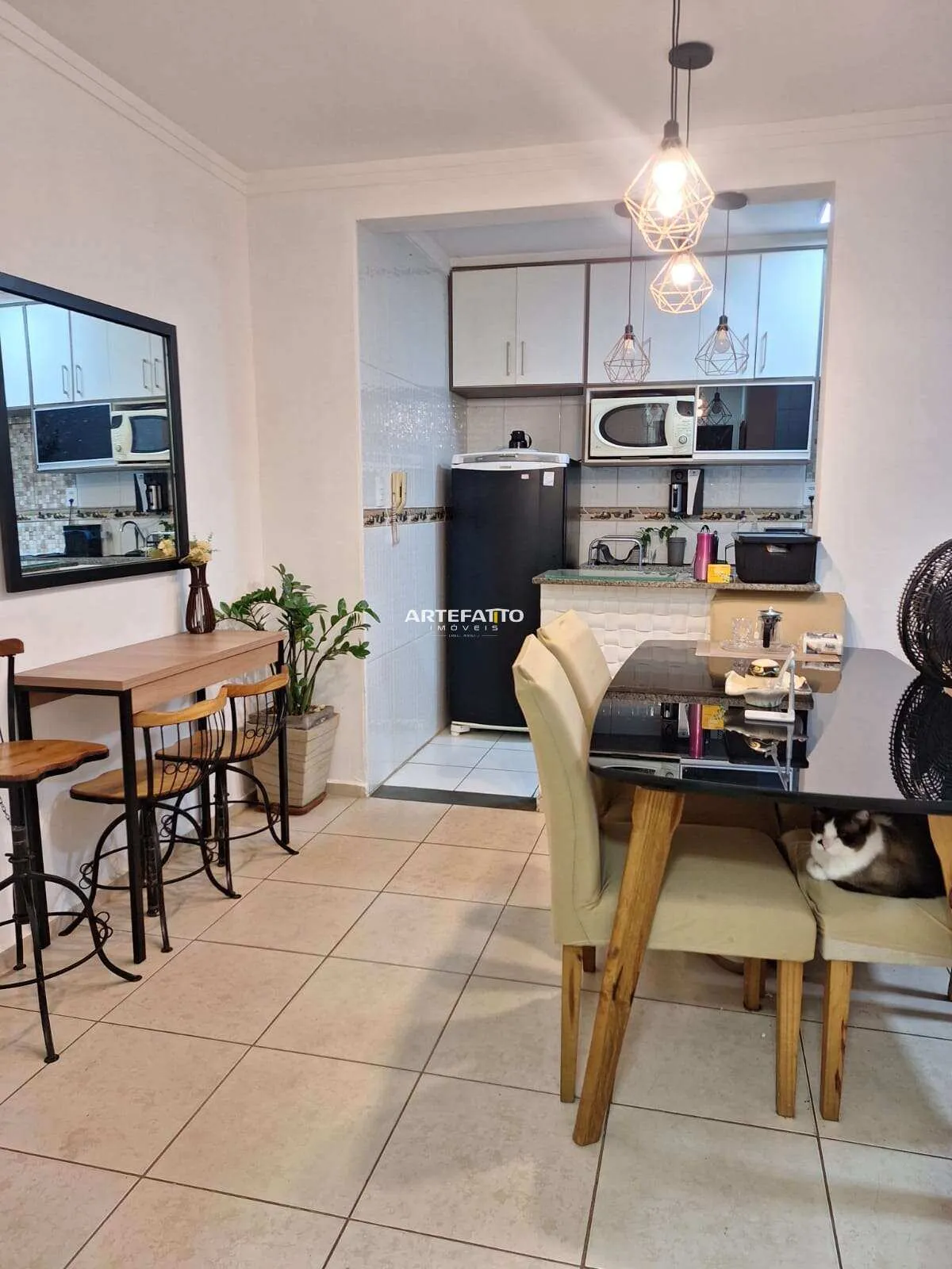 Foto do imóvel Apartamento à venda em Franca, Vila Santa Cruz, com 2 quartos, 50m2