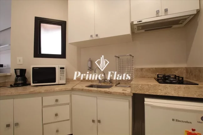 Imagem Flat disponível para locação no Condomínio Tiffany Residence, com 45m², 1 dormitório e 1 vaga de garagem