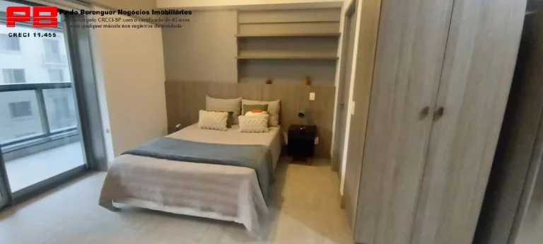 Foto do imóvel Apartamento 39m² 1 dormitório, 1 vaga - República em Rua Aurora