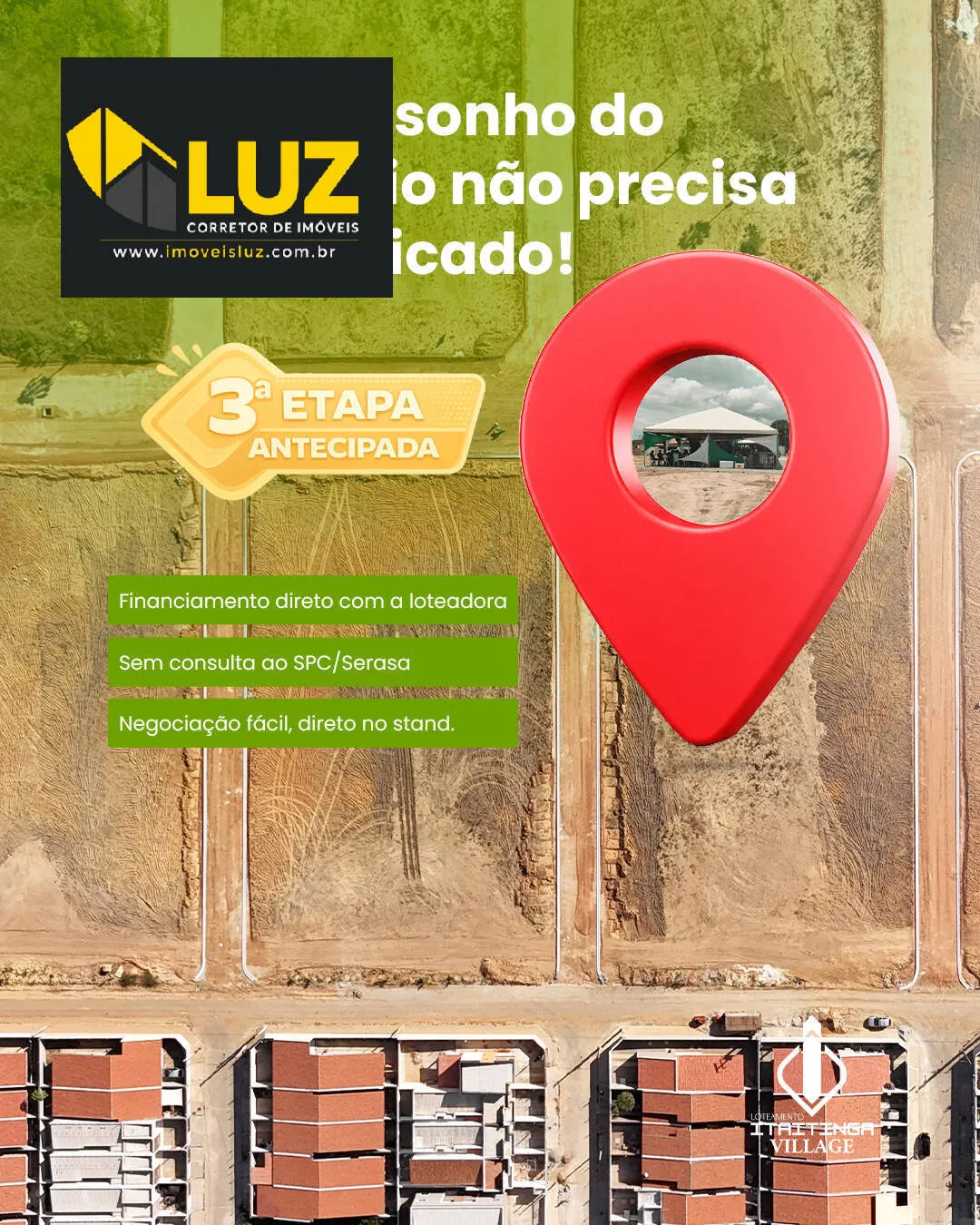 Imagem ITAITINGA VILLAGE - LOTES PRÓXIMO A MESSEJANA
