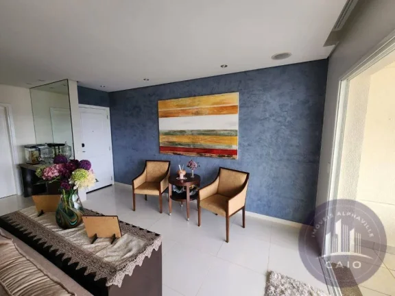 Imagem Apartamento 133m², 3 dormitórios para venda, R$ 1.840.000, - Alphaville/SP
