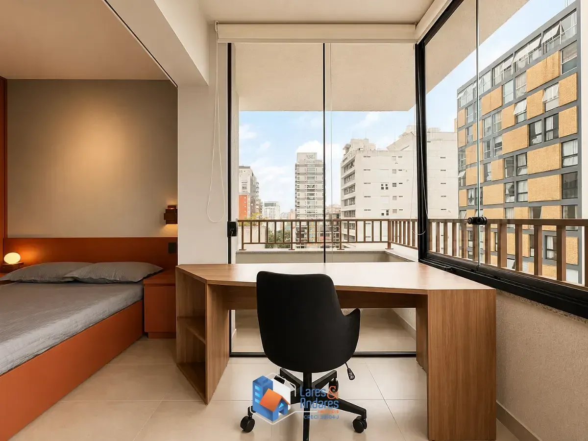 Imagem Apartamento para venda em Consolação com 1 quarto, sendo 1 suíte, 42m²