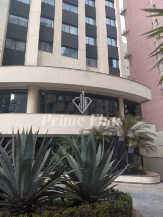Imagem Flat disponível para locação no Hotel Slaviero Essential São Paulo Moema, com 26m², 1 dormitório e 1 vaga