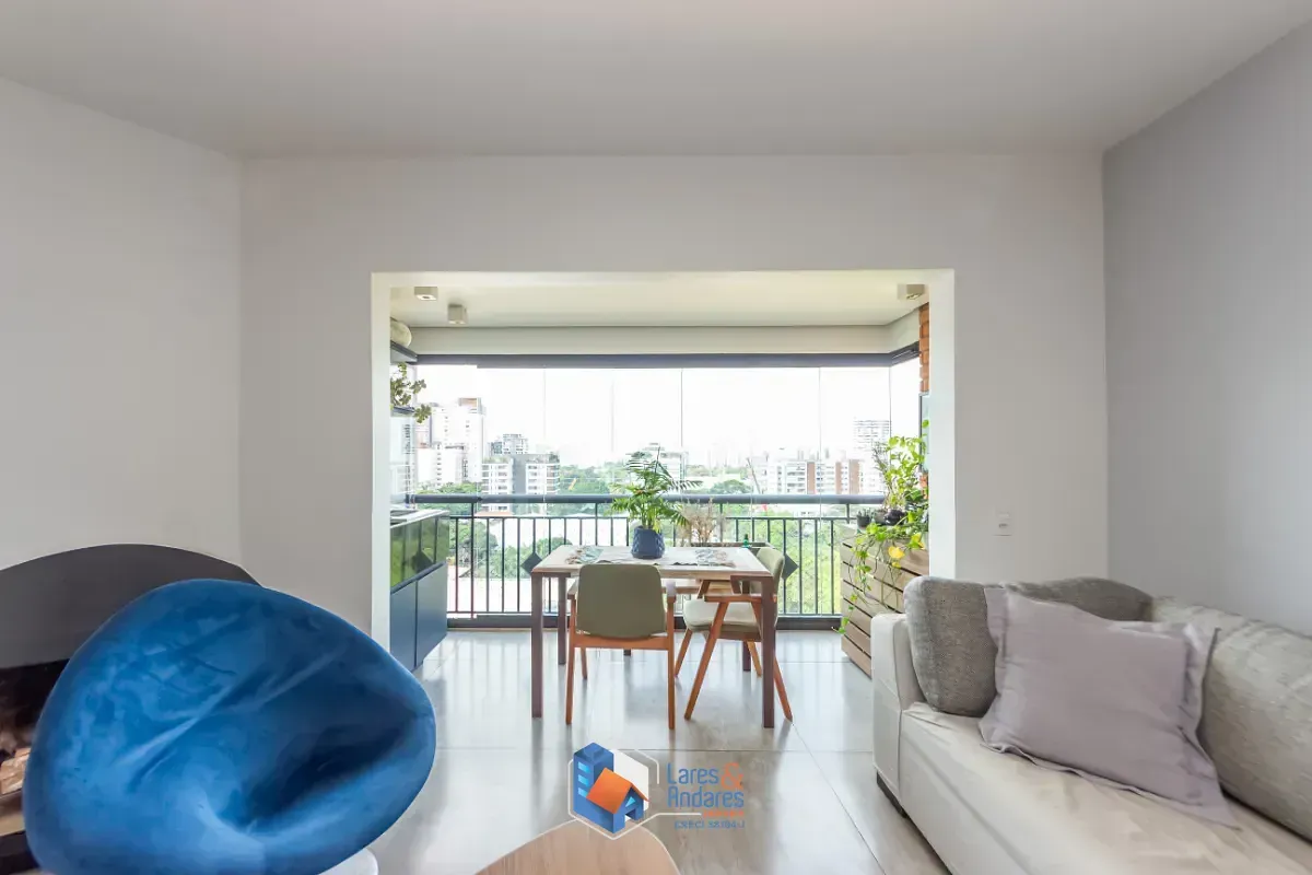 Imagem Apartamento para venda em Campo Belo com 2 quartos, sendo 2 suítes, 105m²