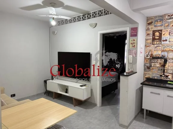 Imagem Apartamento 01 dormitório R$ 355.000,00 em frente à Praia no bairro Embaré Santos- SP