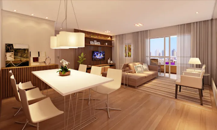 Imagem Apartamento com 3 Quartos à Venda, 91 m² em Parque das Nações - Santo André
