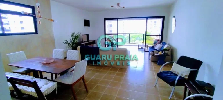 Imagem 3 quartos, 5 banheiros, maravilhosa sala com sacada, cozinha ampla, TRÊS VAGAS DE GARAGEM.