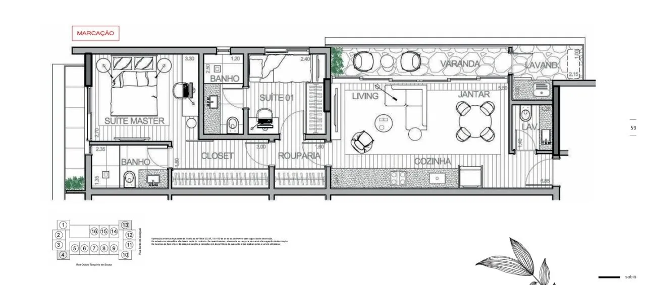 Imagem Apartamento para venda em Moema 02 suítes, São Paulo - SP