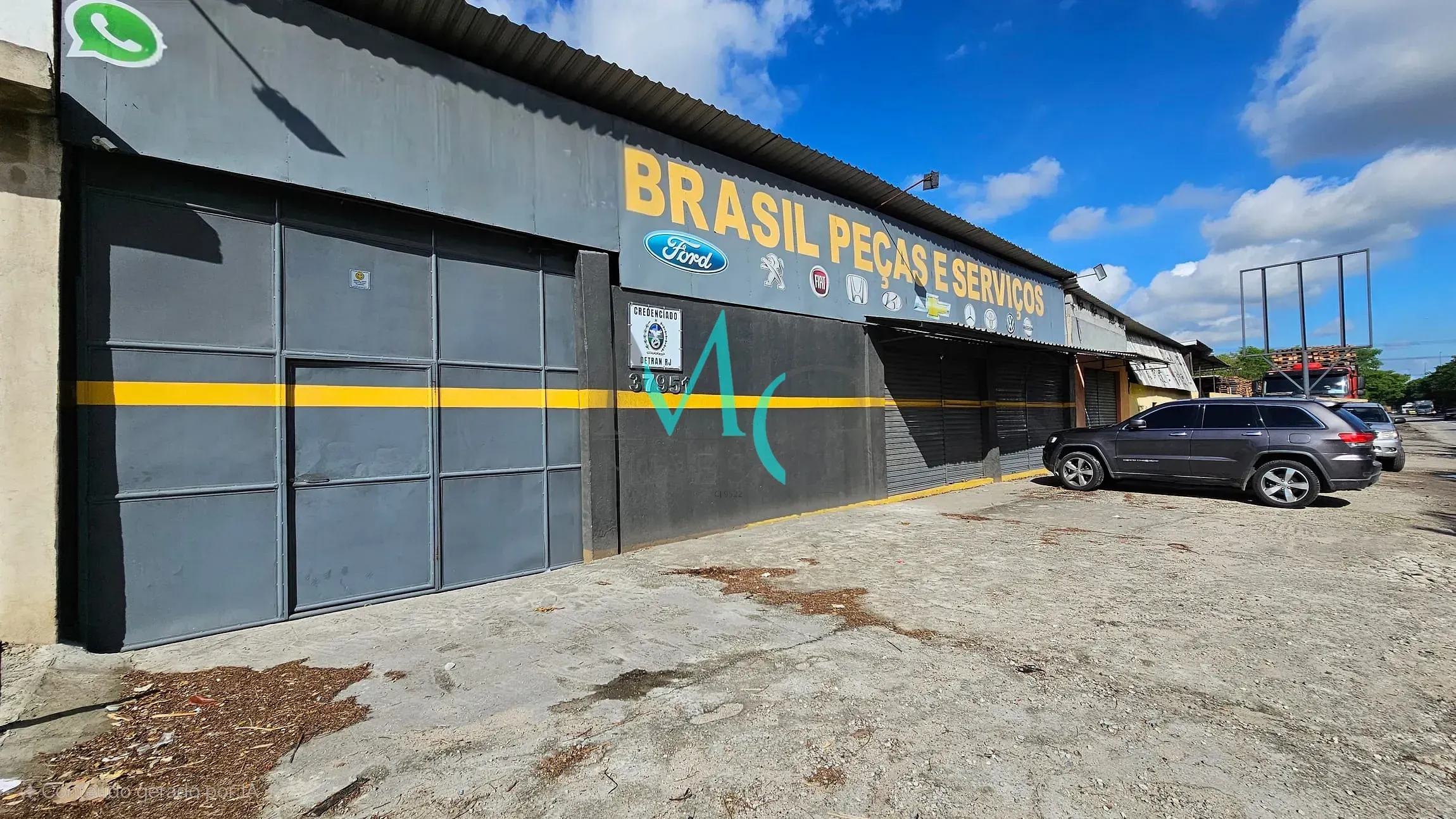 Imagem Galpão e Loja 550m² para locação por R$ 10.000,00 em Campo Grande, Rio de Janeiro, RJ