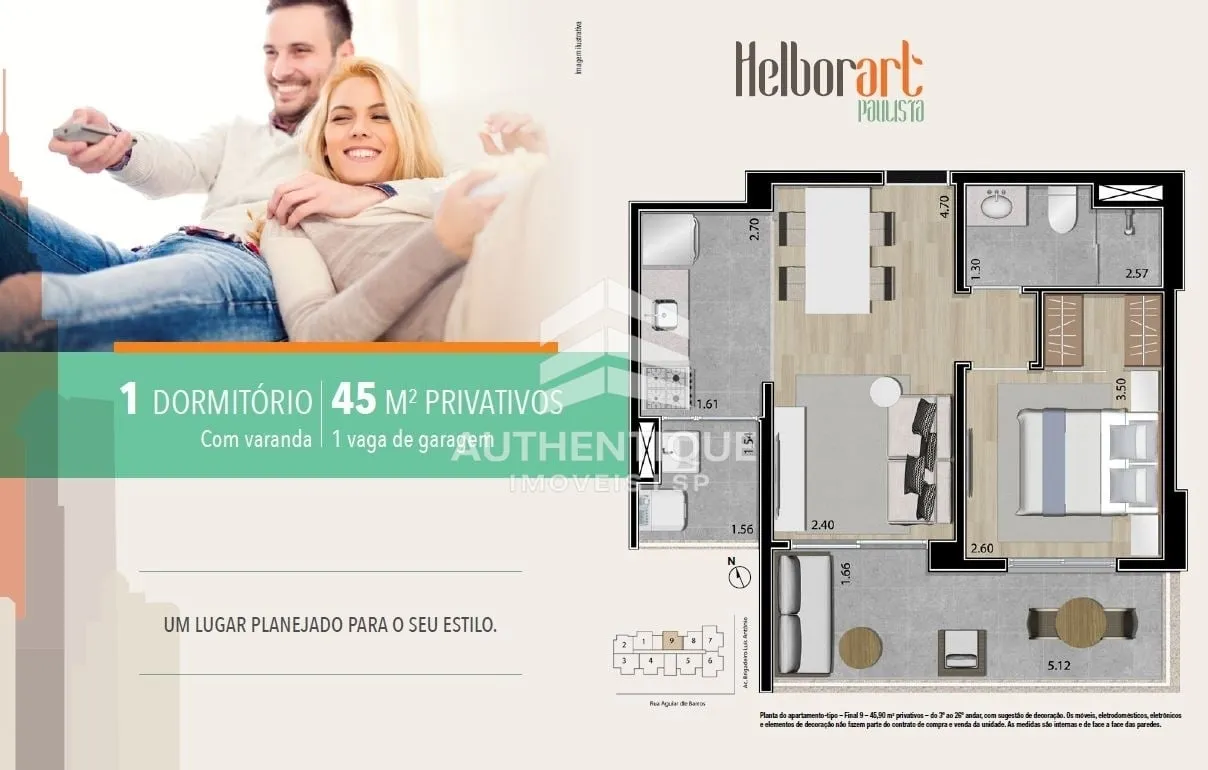 Imagem HELBOR ART PAULISTA - Apartamento à venda em São Paulo/SP