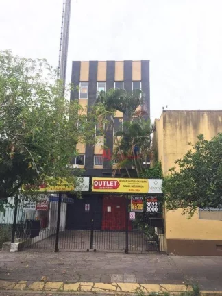 Imagem No bairro Farroupilha, prédio comercial.