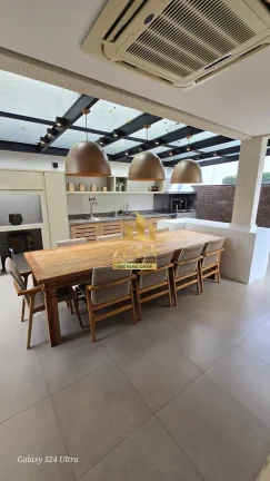 Imagem Sobrado Condomínio, 391 m2, 4 sts,Piscina,Sauna,Amplo Gourmet, Mobiliada
