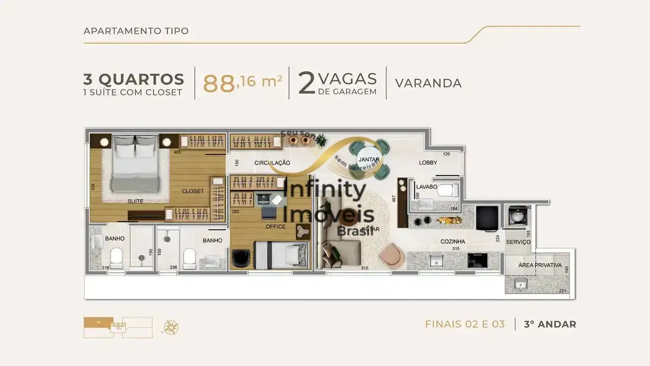 Imagem Breeze Funcionários - Apartamento à venda no bairro Funcionários - Belo Horizonte/MG