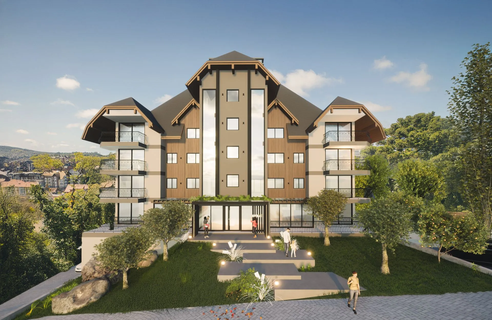 Imagem Cobertura à venda em Gramado, Floresta, com 3 quartos, 226m2