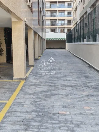 Imagem Apartamento de 3 Quartos na Enseada, Guarujá-SP 2 Salas, 2 Banheiros, 1 Vaga de Garagem 80 m² de Área