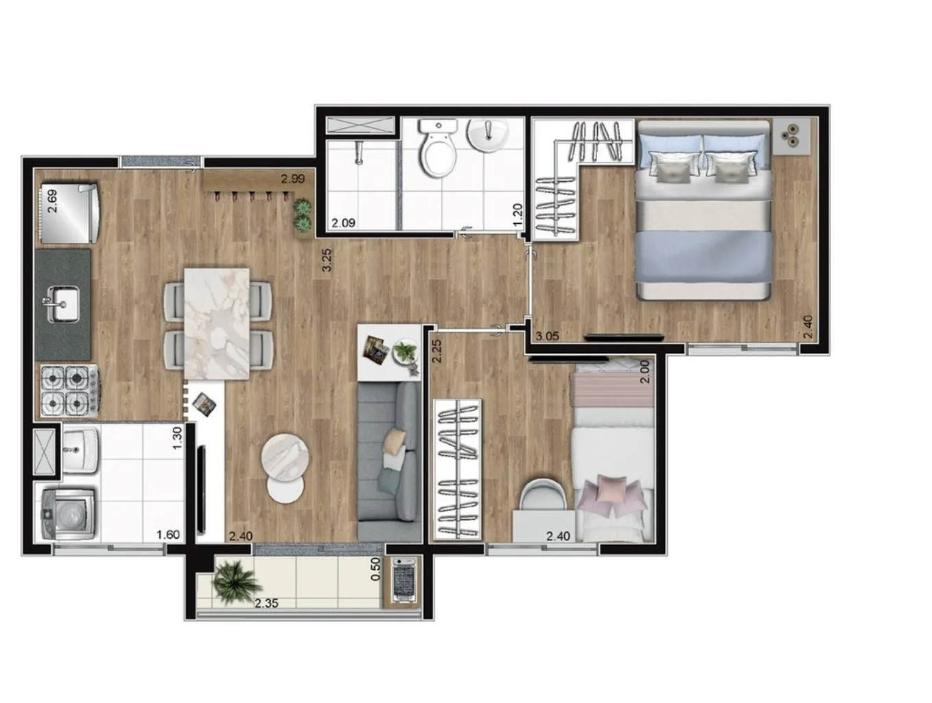 Imagem APARTAMENTO RESIDENCIAL em São Paulo - SP, Jardim Celeste