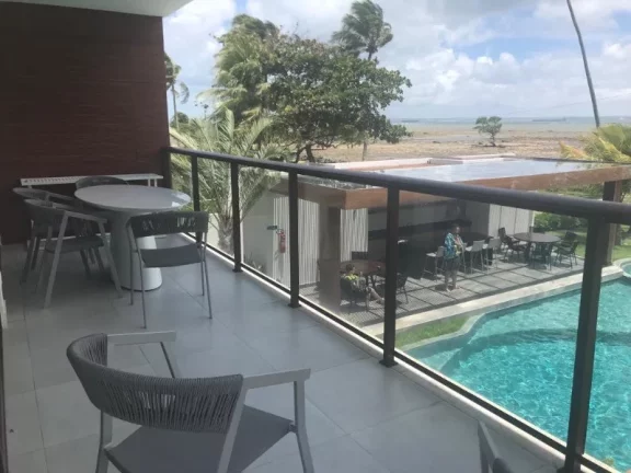 Imagem A 5ª Avenida Imóveis apresenta esse lindo apartamento totalmente decorado no Condominio Villa Azure, na paradisíaca praia da Penha - Ilha de Itaparica